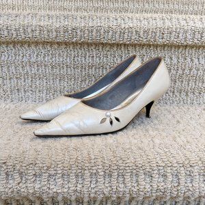 Rare Vintage White Heels